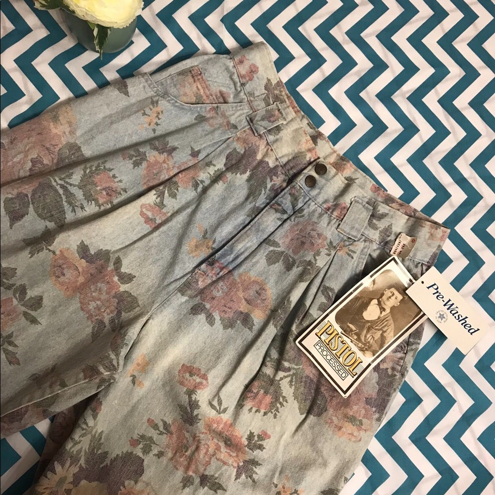 Rare NWT 90s flora size 16 jeans